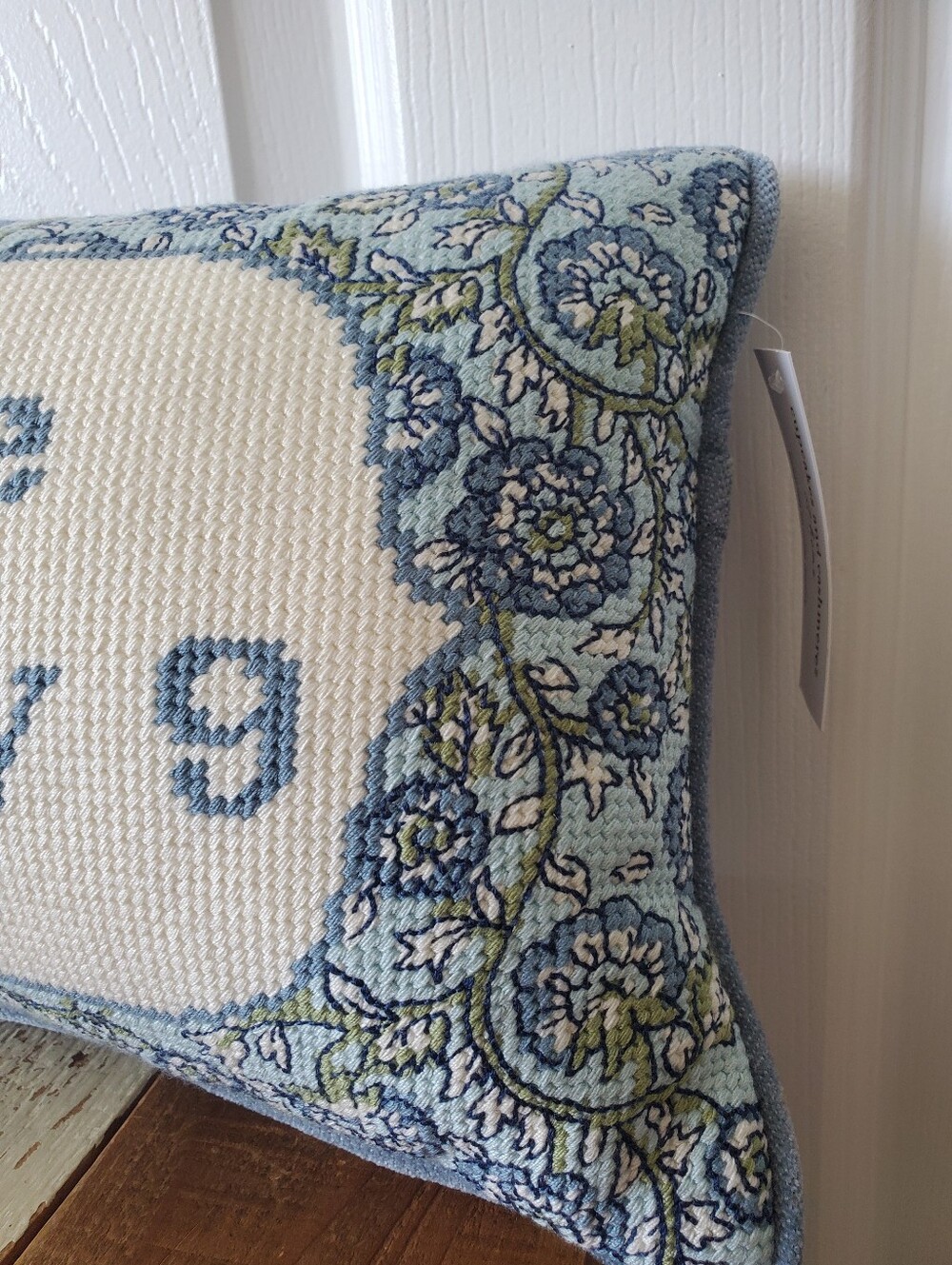 Needle Point Pillow - Picture 3 of 8